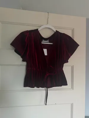 New Urban Outfitters Velvet Top thumbnail 2