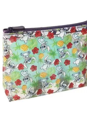 Disney Stitch Travel Bag & 3 Bottle Set, New In Package thumbnail 2