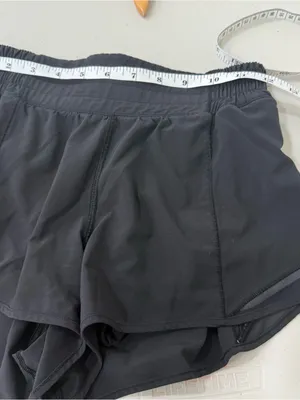Lululemon Hotty Hot Short High-Rise Lined black Short /size 4 thumbnail 6