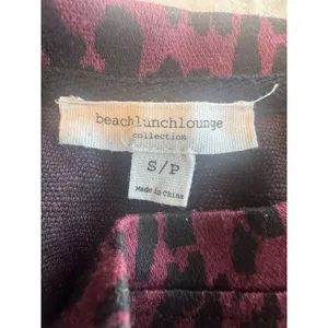 Beach Lunch Lounge Dress Sz Small Leopard Animal Print Safari Boho Fall Autumn thumbnail 9