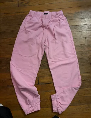 Brandy Melville Pink Rosa Sweatpants thumbnail 1