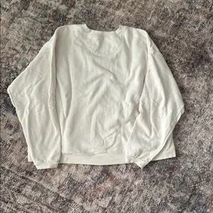 Madewell (Re)sourced Cotton Swing Sweatshirt, antique cream thumbnail 6