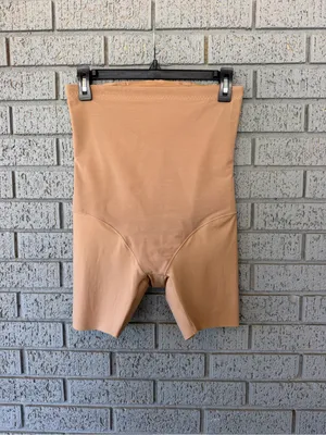 New Honeylove SuperPower Short High Waisted Shapewear Sand Nude Size XL thumbnail 3