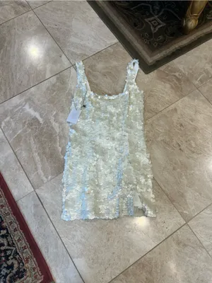 Lovers and Friends Delphine Mini Dress in White Shell thumbnail 3
