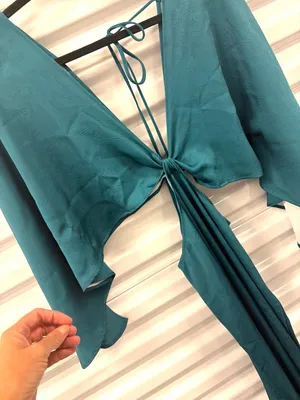 Boamar Avalon Cut Out Maxi Dress Emerald Womens Size Small thumbnail 6