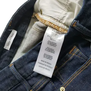 Frame Le Crop Mini Boot Jeans Womens 25 Blue Denim Fray Raw Hem Stretch thumbnail 6