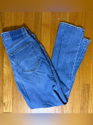 Abercrombie & Fitch Curve Love '90s Slim Straight Ultra High Rise Jeans Size 28 thumbnail 4