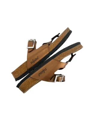Papillio by Birkenstock Fussbett Strappy Comfort Sandals Bronze Size 38 US 7.5 thumbnail 4