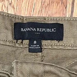 Banana Republic Heritage Cargo Pants Size 8 High Rise 100% Cotton Brownish/Khaki thumbnail 4