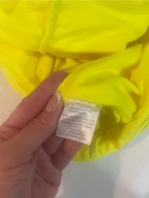 Tiger Mist Neon Yellow Strapless Ruched Bodycon Dress thumbnail 7