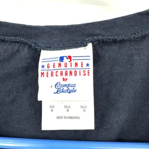 Campus Lifestyle Size Medium Shirt Navy Blue Minnesota Twins MLB‎ V Neck thumbnail 4