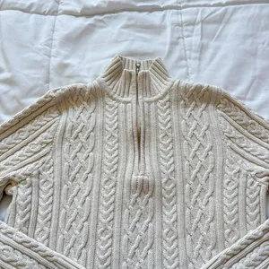 Vintage‎ 90s Y2K Womens Size Large Sweater 1/4 Zip Long Sleeve Coquette Fairy thumbnail 2