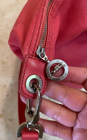 Le Pliage Cuir leather bag thumbnail 12