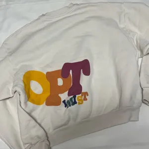 Madhappy White Multicolor Graphic Crewneck Sweater: Size XS thumbnail 11