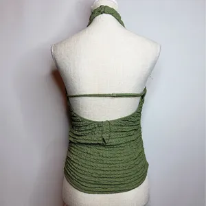 Zara Halter Backless Top thumbnail 3