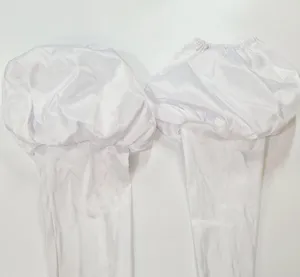 MORE TO COME Eva Strapless Dress in White Medium thumbnail 11