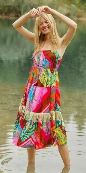 Farm Rio x Anthropologie Palila dress thumbnail 2