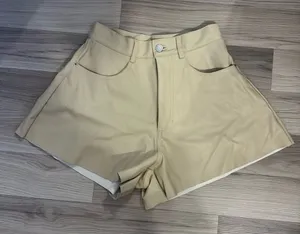 We Wore What White Leather Shorts thumbnail 1