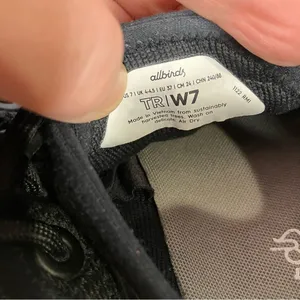 Allbirds Tree‎ Runners wool sneakers in black size 7 thumbnail 7