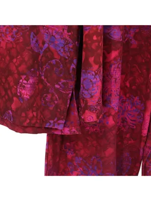 Very Vineyard Button Front Top and Pants Outfit Set L thumbnail 3