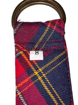 Vintage 90s Abercrombie & Fitch Plaid Wool Blend Belted Mini Skirt Size 8 thumbnail 8