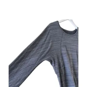 Lululemon Charcoal Gray Black Swiftly Long Sleeve Athletic Run Train Yoga Women’ thumbnail 7