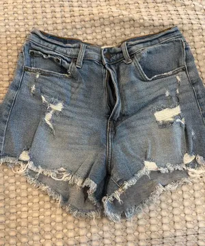 Abercrombie High Rise Shorts Size 28 thumbnail 1