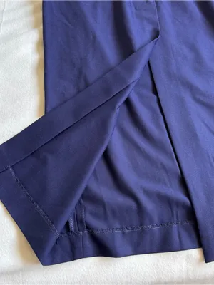 New Enza Costa Navy Maxi Skirt thumbnail 5