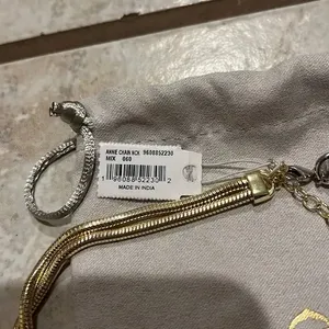 Kendra Scott Annie Chain Necklace In Mixed Metal thumbnail 4