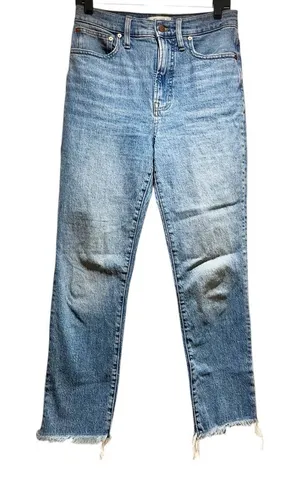 Madewell The Perfect Vintage Jean Size‎ 4/27 Frayed Hem Medium Wash thumbnail 1