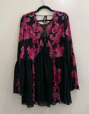 Free People Symphony Slip Dress Size Medium thumbnail 15