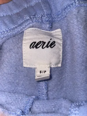 Aerie Light Blue Comfy Shorts thumbnail 3