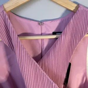 NWT Womens Express Criss Cross Pink Top Size Small MSRP $68‎ thumbnail 8