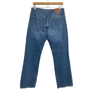 LUCKY BRAND Fluer Easy Rider Denim Women Sailor Jeans Sz 8/29 Mid‎ Rise Whiskers thumbnail 2