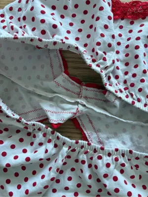 Frankie’s Bikinis polka dot lounge set thumbnail 3