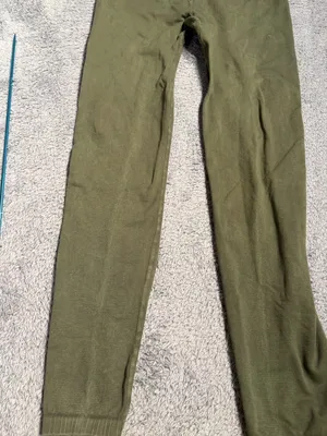 Free People movement FP Olive green Leggings XS/S thumbnail 8