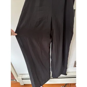 NWT Lulus Moments to Remember Black Sleeveless Wide-Leg Cutout Jumpsuit Size XL thumbnail 8
