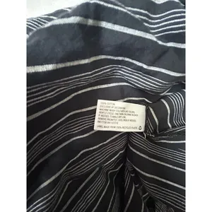 Isabel Maternity Women’s Black Striped Boho Fringed Tunic Top thumbnail 5