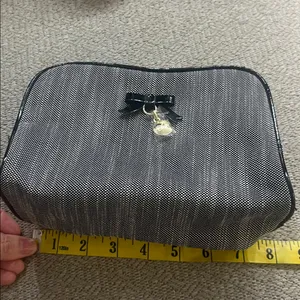 Christian Dior NWOT Vintage Tweed Dior Parfums Beaute Large cosmetic case thumbnail 7