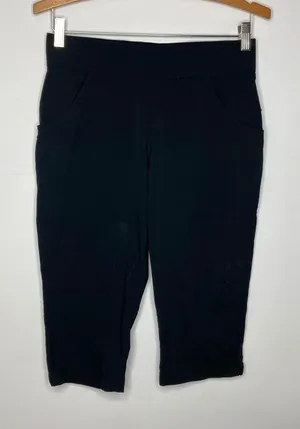 Columbia black capris long shorts size‎ medium thumbnail 1