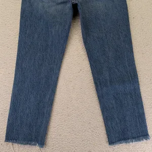 FRAME Le‎ Pegged Jean Bloomfield Distressed High Rise Straight Jeans 24 LPJ385 thumbnail 9