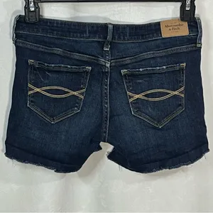 Abercrombie & Fitch Customized Distressed Shorts Size‎ 27/4 thumbnail 2
