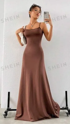 SheIn Floor Length Dress thumbnail 2