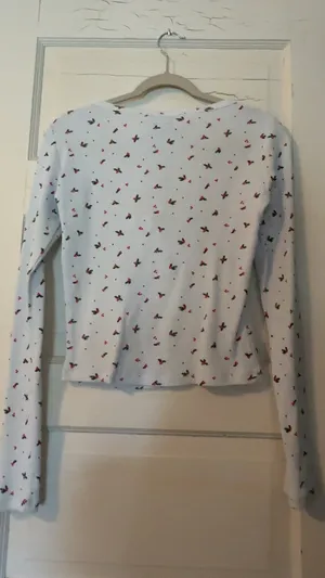 SKIMS Cotton Long Sleeve Henley thumbnail 4