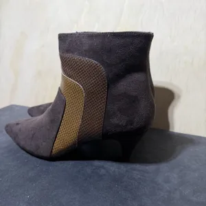 Impo Eila‎ Ankle Boots Women's 8.5 Brown Memory Foam Side Zip Western Booties thumbnail 2