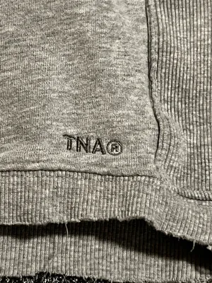 Aritzia Womens medium TNA Sweatfleece Terry Fleece Boyfriend Fit hoodie thumbnail 4