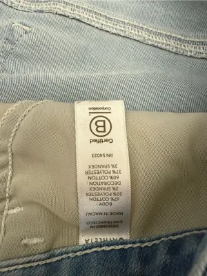 Athleta Sculpt Tek Straight Tuxedo Stripe Jeans Size 16 thumbnail 7