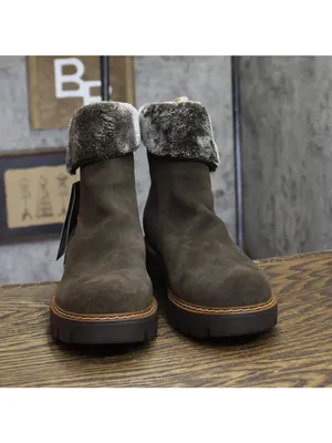 NWT Baretraps Womens Boots Ankle Winter Hiking Boots BT28507 Moss Brown 8M thumbnail 11