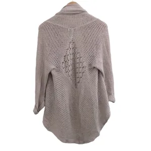 Cabi Teachers Pet Cream Open Cardigan Cotton Linen Ramie Sweater S thumbnail 4