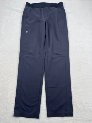 FIGS Charcoal Scrub Set Chisec Top Axim Cargo Pants L/M PO1474 thumbnail 3